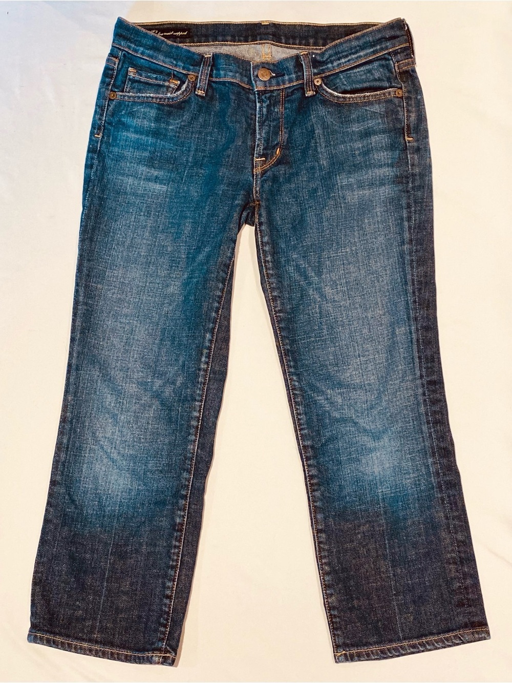 Citizens Of Humanity Kelly #063 Stretch Low Waist Cropped, size 27
